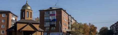 В Прокопьевске состоялось освящение церкви Успения Пресвятой Богородицы